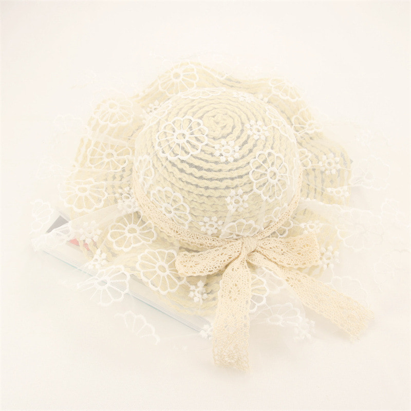 کلاه سطلی بچه گانه BK00009 Lace Cutout