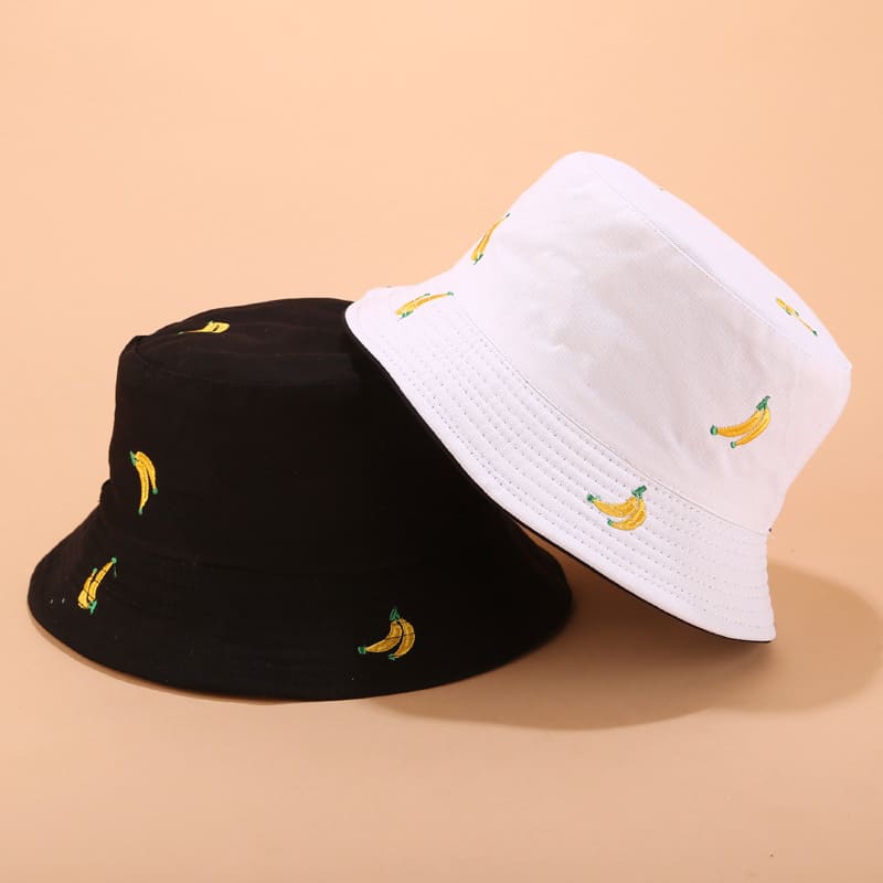 کلاه سطلی زنانه مدل میوه موز BK00060