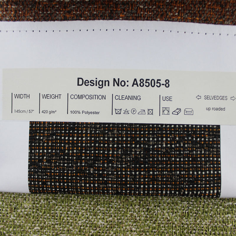 پارچه مبل کتانی بدلی درشت دو رنگ SM-A0033