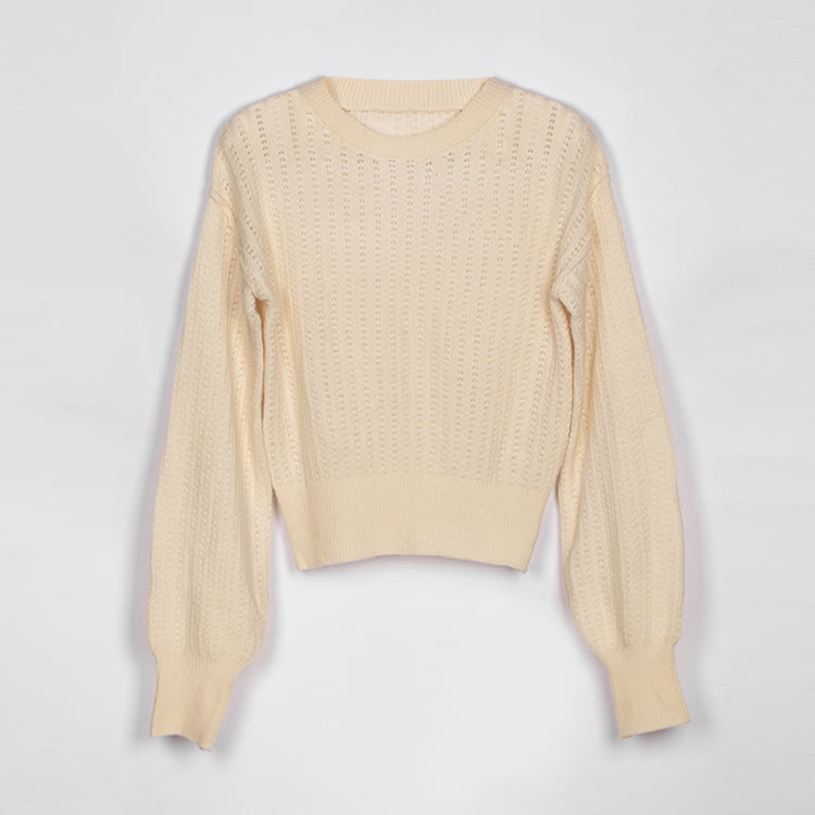 بلوز بافتنی زنانه آستین گرد یقه گرد پشمی پاییزی SM-K0020 بلوز بافتنی زنانه آستین گرد یقه گرد پشمی پاییزی SM-K0020