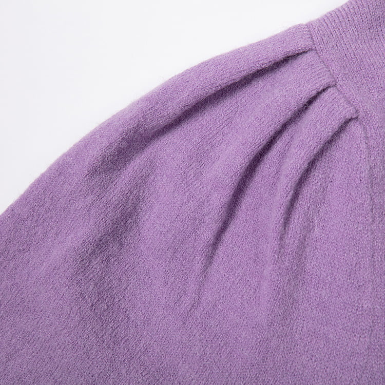 SM-K0039 جامپر بافتنی چین دار آستین بلند بهاره/پاییز SM-K0039 جامپر بافتنی چین دار آستین بلند بهاره/پاییز