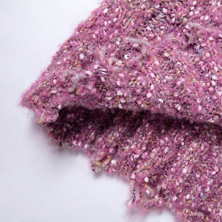 یقه گرد SM-K0037 یقه گرد بهاره و پاییزه بلوز بافتنی زنانه ناچ خام یقه گرد SM-K0037 یقه گرد بهاره و پاییزه بلوز بافتنی زنانه ناچ خام