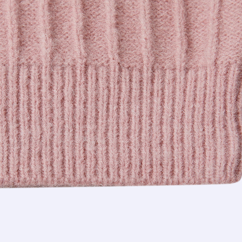 ژاکت کش باف پف دار با آستین یقه خدمه ML2211 ژاکت کش باف پف دار با آستین یقه خدمه ML2211