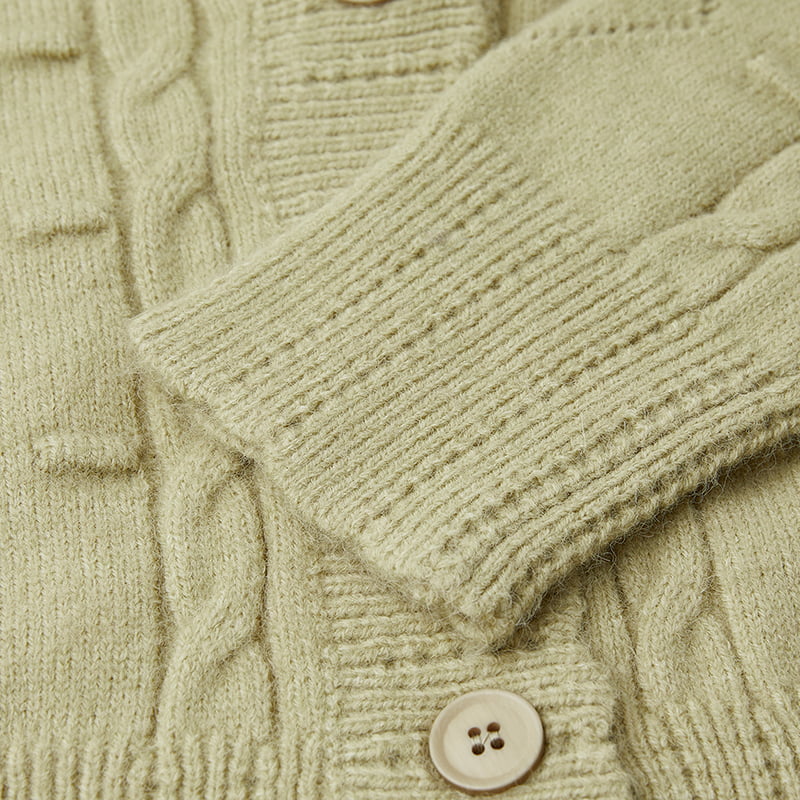 ژاکت ژاکت بافتنی سبز آووکادوی ژاپنی ML2213 ژاکت ژاکت بافتنی سبز آووکادوی ژاپنی ML2213