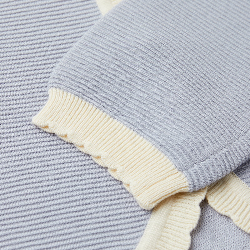 ML2210 ژاکت عروسکی فرانسوی سگک مرواریدی نخی بافته شده ML2210 ژاکت عروسکی فرانسوی سگک مرواریدی نخی بافته شده