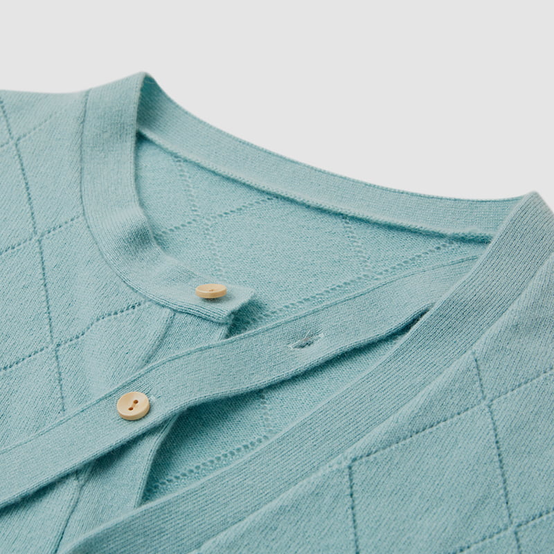 ژاکت ژاکت بافتنی طرح روبان یقه توخالی الماس ML2212 ژاکت ژاکت بافتنی طرح روبان یقه توخالی الماس ML2212