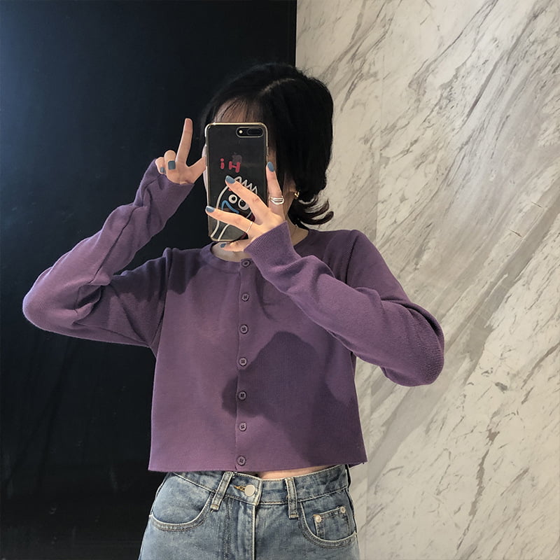 ژاکت کش باف بافتنی ژاکت نازک زنانه آستین بلند SM-K0016 ژاکت کش باف بافتنی ژاکت نازک زنانه آستین بلند SM-K0016