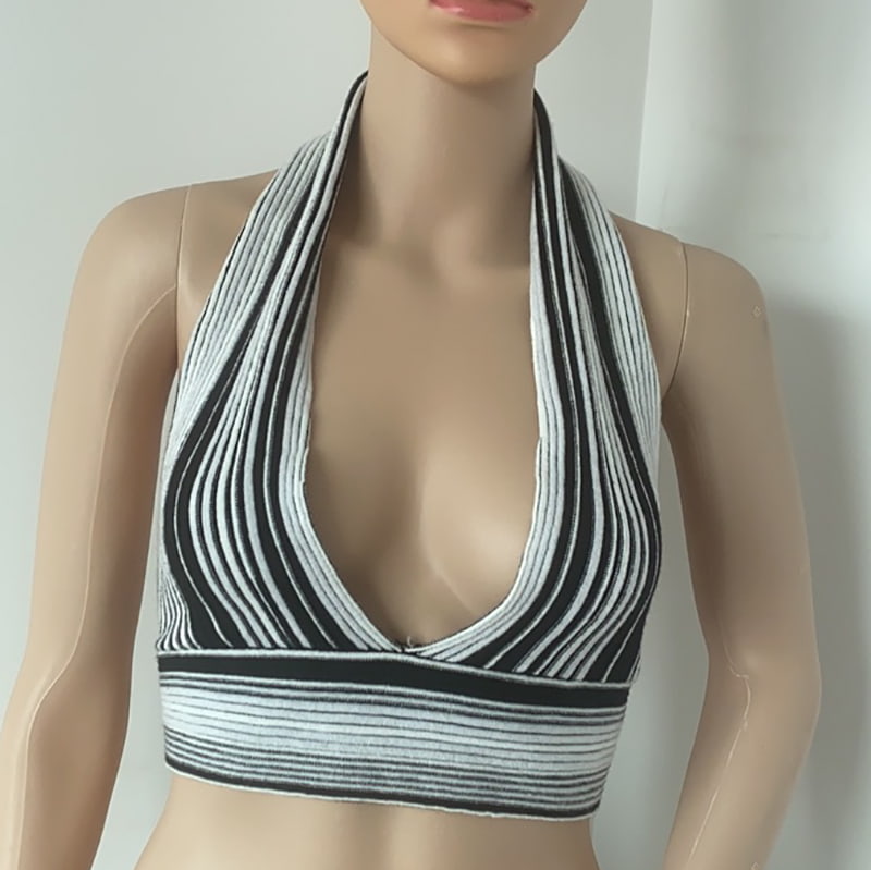 جلیقه بافتنی یقه راه راه SM-K0107 جلیقه بافتنی یقه راه راه SM-K0107