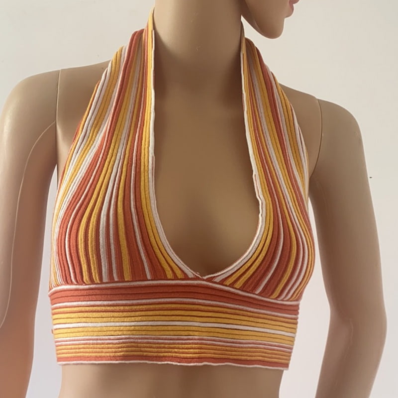 جلیقه بافتنی یقه راه راه SM-K0107 جلیقه بافتنی یقه راه راه SM-K0107